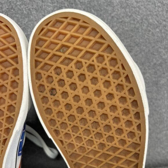 Vans‎ Sk8-Hi Shoes Mens 6.5 Women 8 American Flag Bald Eagle Patriotic High Top - Picture 15 of 16